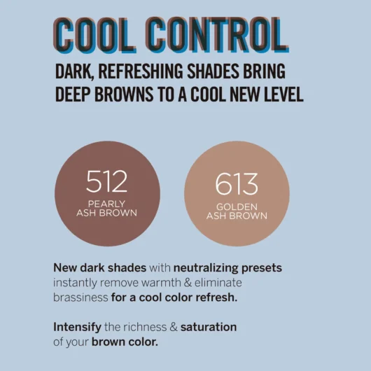 New cool brown shades Nutri Color Filters