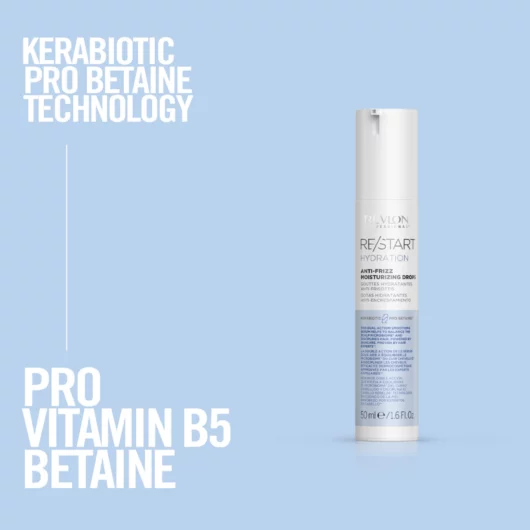 Re Start Hydration Anti Frizz Drops kerabiotic
