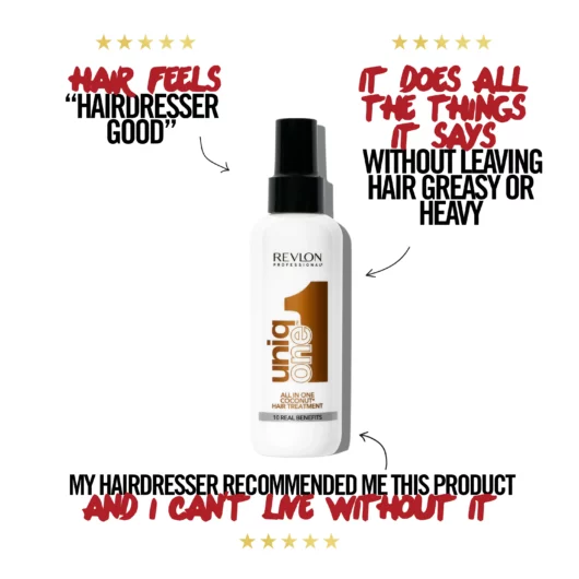 Uniqone Hair Treatment Coconut Fragrance Customer reviews