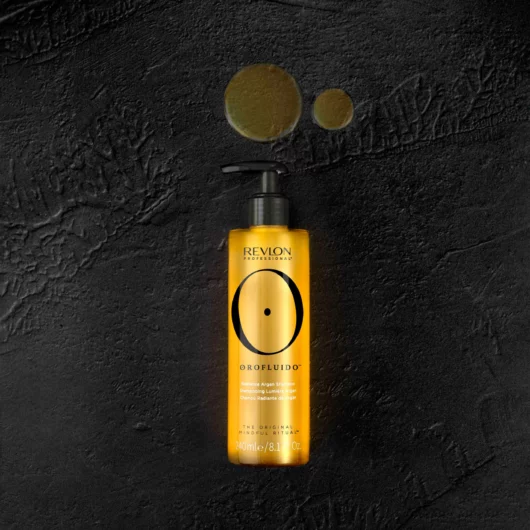 Oro Fluido Shampoo Texture Bottle
