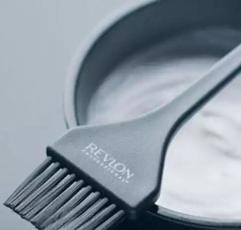 A Revlon Professional brush and dye