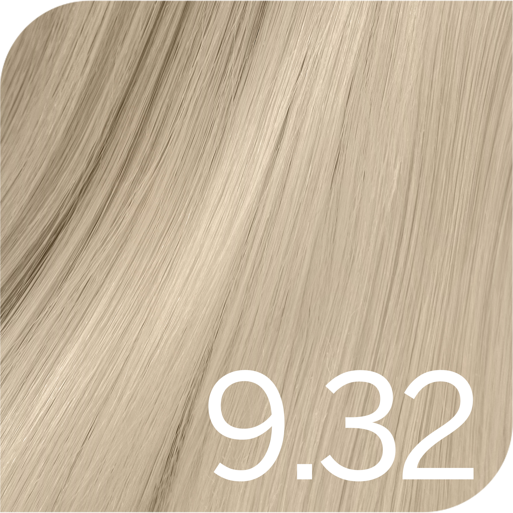 Very Light Golden Iridescent Blonde